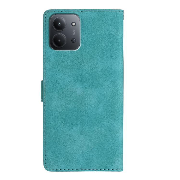 For Redmi 15C 5G/4G Global 171mm Flower Butterfly Embossing Pattern Leather Phone Case