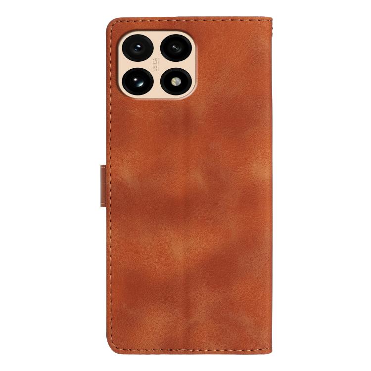 For Redmi 15T 5G Flower Butterfly Embossing Pattern Leather Phone Case