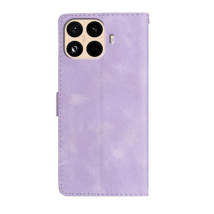 For Redmi 15T Pro 5G Flower Butterfly Embossing Pattern Leather Phone Case