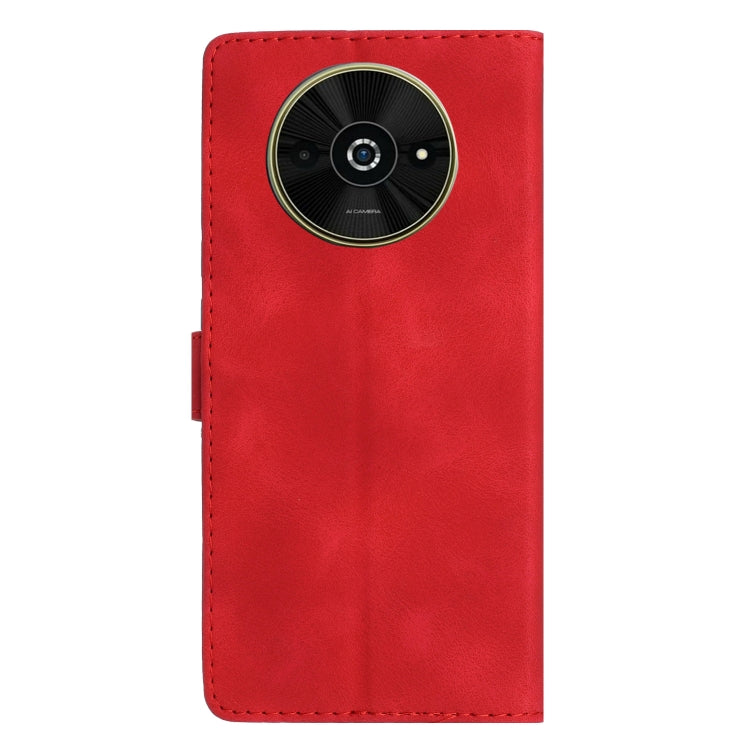 For Xiaomi Poco C61 Flower Butterfly Embossing Pattern Leather Phone Case