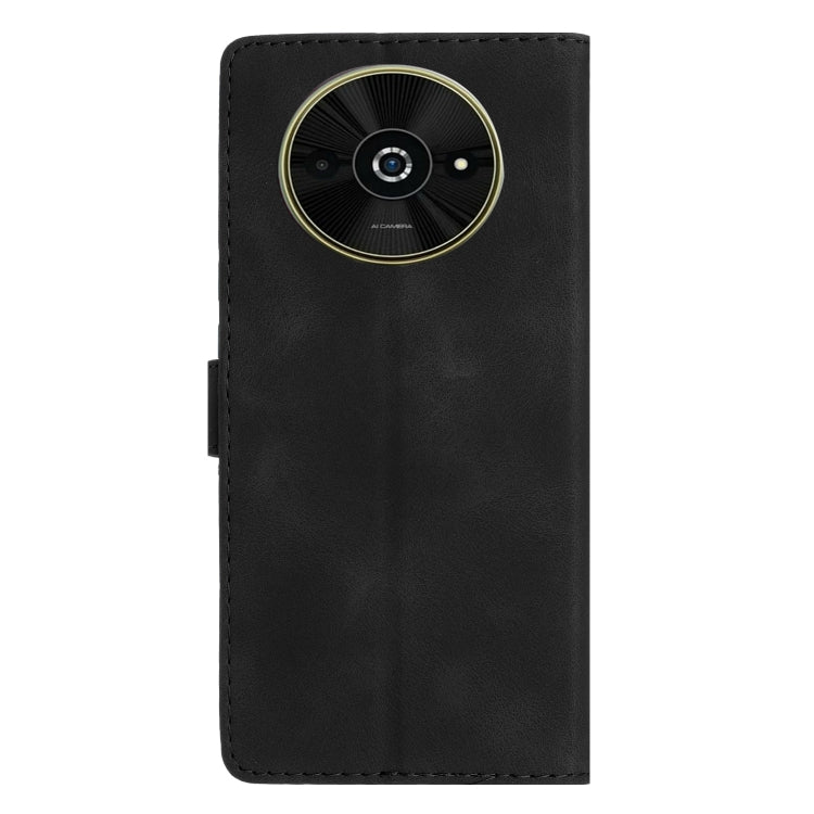 For Xiaomi Poco C61 Flower Butterfly Embossing Pattern Leather Phone Case