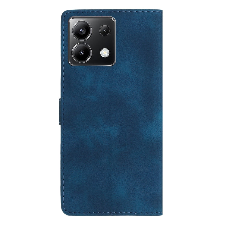 For Xiaomi Poco X6 Flower Butterfly Embossing Pattern Leather Phone Case