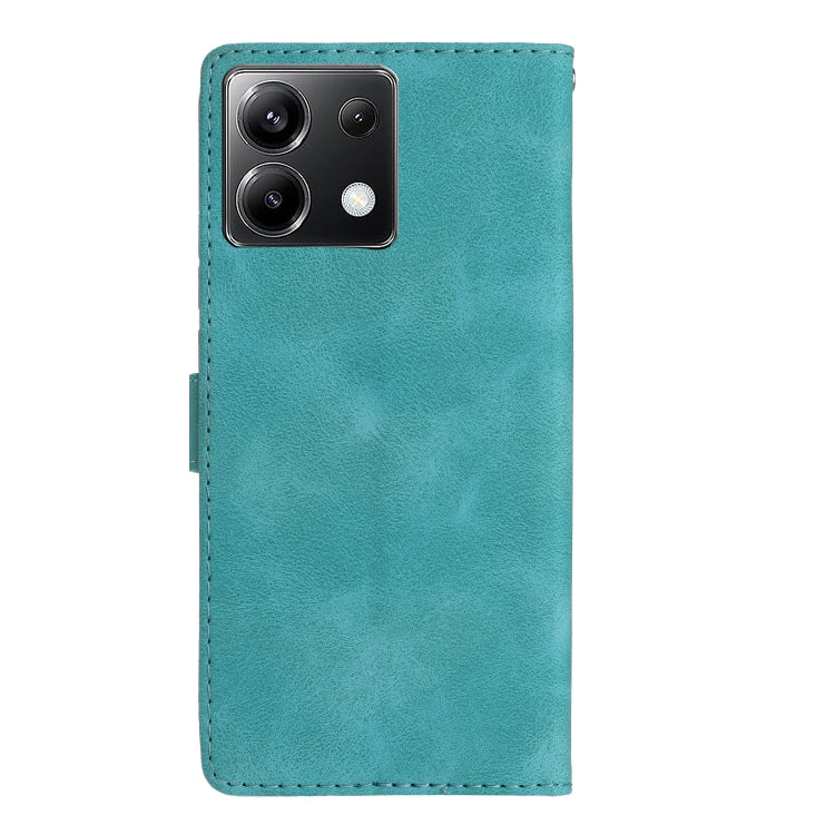 For Xiaomi Poco X6 Flower Butterfly Embossing Pattern Leather Phone Case