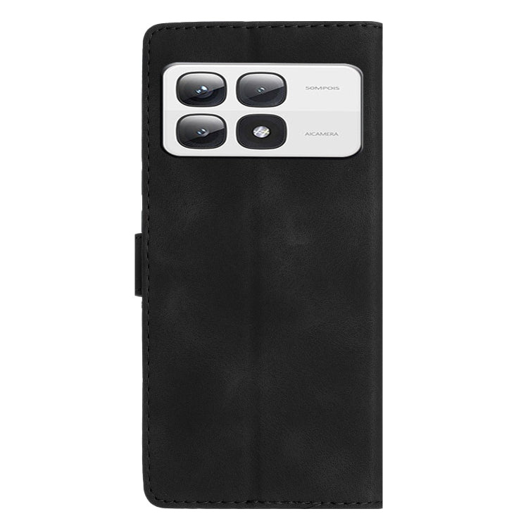 For Xiaomi 14T Pro Flower Butterfly Embossing Pattern Leather Phone Case