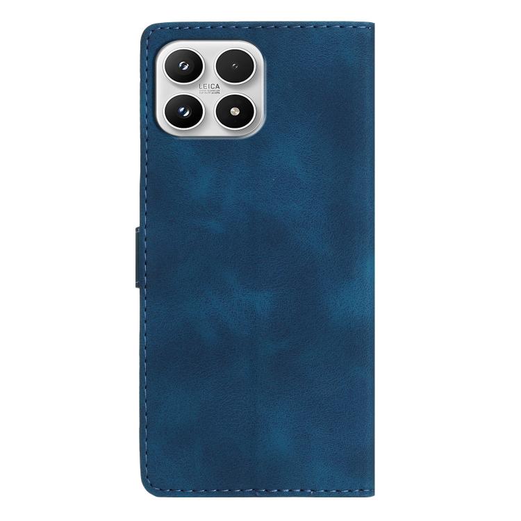 For Xiaomi 17 Flower Butterfly Embossing Pattern Leather Phone Case