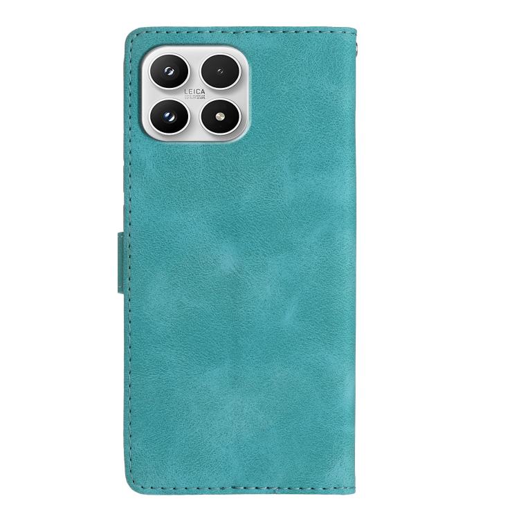 For Xiaomi 17 Flower Butterfly Embossing Pattern Leather Phone Case