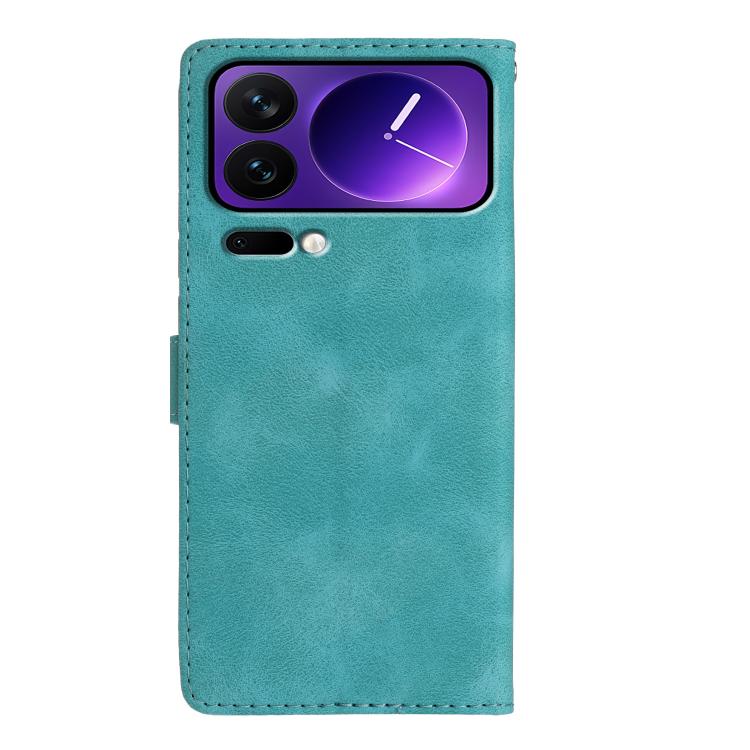 For Xiaomi 17 Pro Flower Butterfly Embossing Pattern Leather Phone Case
