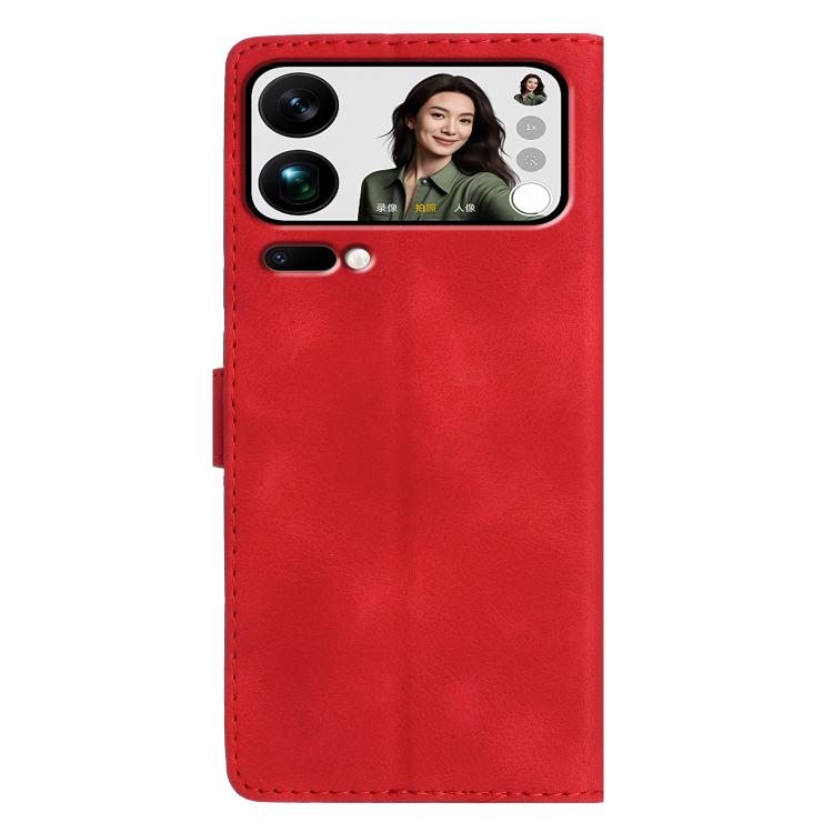 For Xiaomi 17 Pro Max Flower Butterfly Embossing Pattern Leather Phone Case