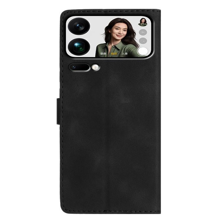 For Xiaomi 17 Pro Max Flower Butterfly Embossing Pattern Leather Phone Case