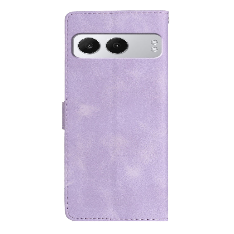 For OnePlus Nord 4 Flower Butterfly Embossing Pattern Leather Phone Case