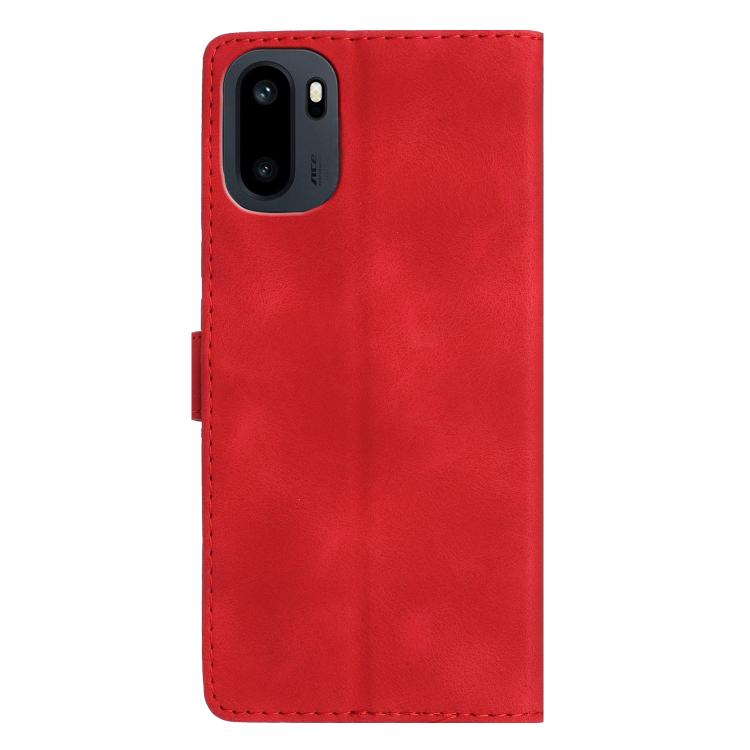 For OnePlus Ace 6 Flower Butterfly Embossing Pattern Leather Phone Case