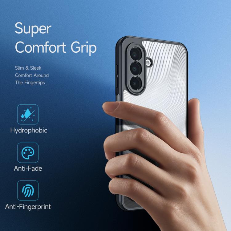 For Samsung Galaxy A17 5G DUX DUCIS Aimo Series TPU + PC Frosted Feel Phone Case - Black