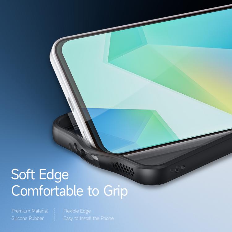 For Samsung Galaxy A17 5G DUX DUCIS Aimo Series TPU + PC Frosted Feel Phone Case - Black