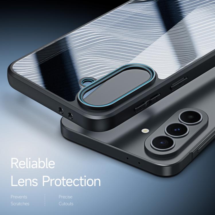 For Samsung Galaxy A37 5G DUX DUCIS Aimo Series TPU + PC Frosted Feel Phone Case - Black