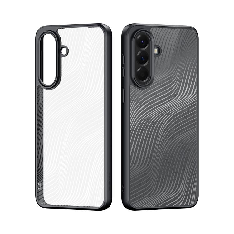 For Samsung Galaxy A57 5G DUX DUCIS Aimo Series TPU + PC Frosted Feel Phone Case - Black