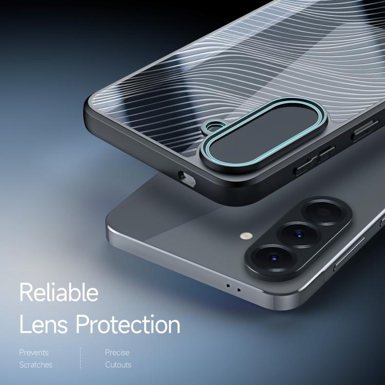 For Samsung Galaxy A57 5G DUX DUCIS Aimo Series TPU + PC Frosted Feel Phone Case - Black