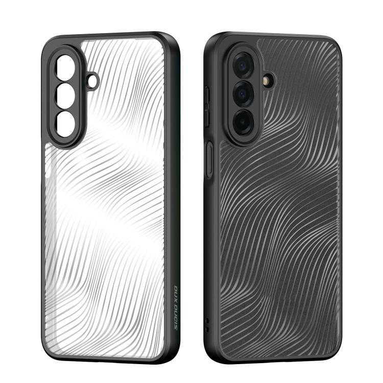 For Galaxy A27 5G DUX DUCIS Aimo Series TPU + PC Frosted Feel Phone Case - Black