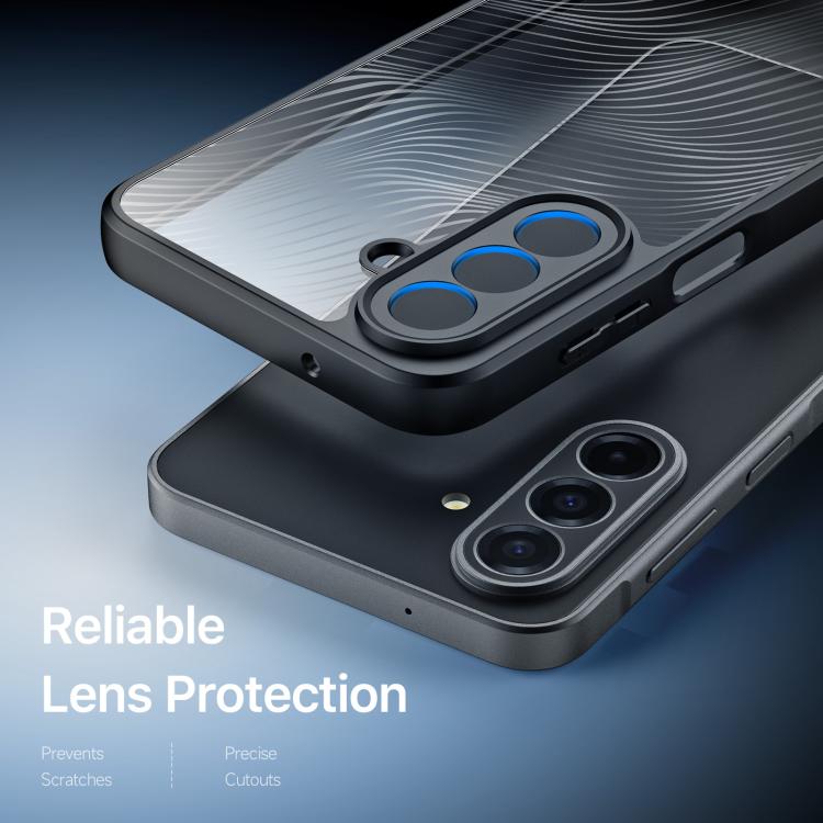 For Galaxy A27 5G DUX DUCIS Aimo Series TPU + PC Frosted Feel Phone Case - Black