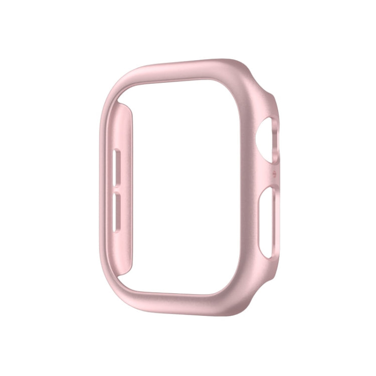For Apple Watch Series 11 / 10 46mm Spray Glazing PC Hollow Watch Case