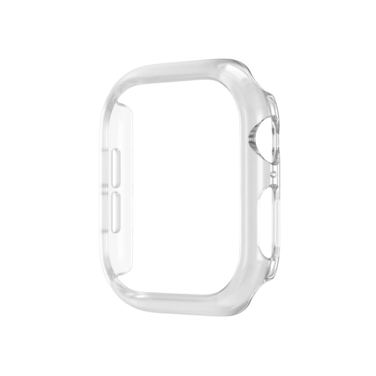 For Apple Watch Series 11 / 10 42mm Spray Glazing PC Hollow Watch Case