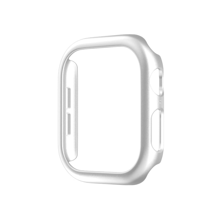 For Apple Watch Series 11 / 10 42mm Spray Glazing PC Hollow Watch Case