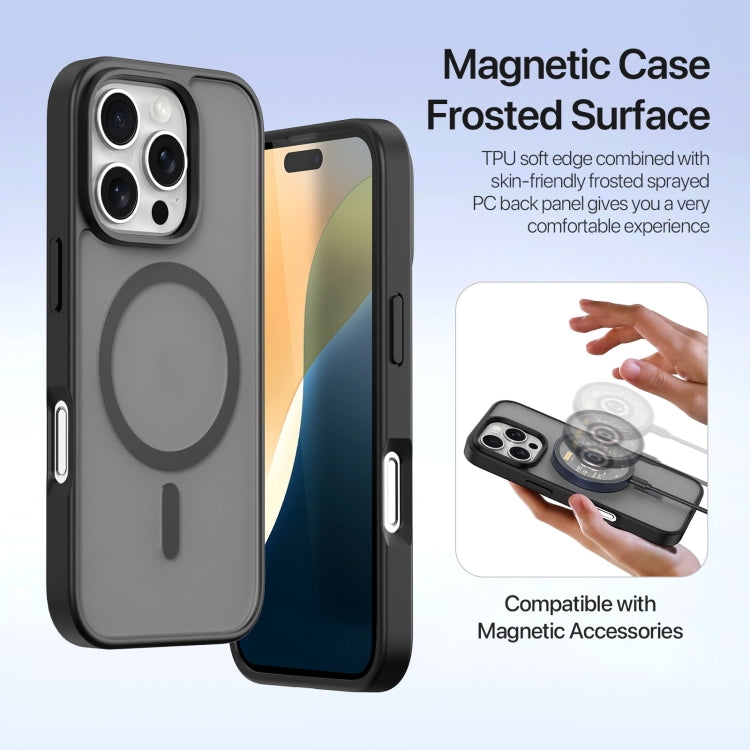For iPhone 16 Pro DUX DUCIS Lawa Series 2 in 1 Wallet Zipper Detachable MagSafe Phone Case with Lanyard