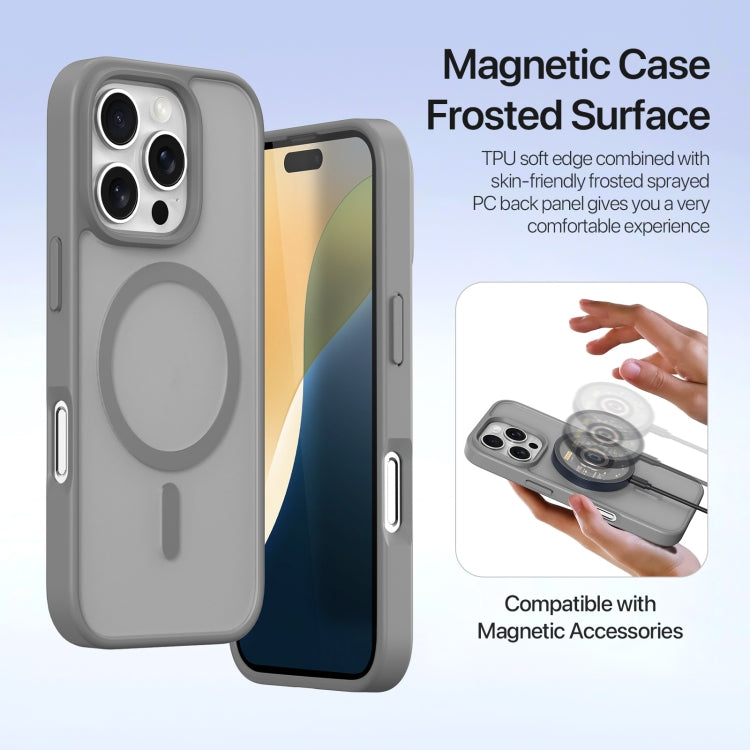 For iPhone 16 Pro DUX DUCIS Lawa Series 2 in 1 Wallet Zipper Detachable MagSafe Phone Case with Lanyard