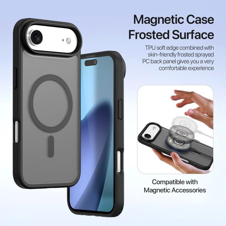 For iPhone Air DUX DUCIS Lawa Series 2 in 1 Wallet Zipper Detachable MagSafe Phone Case with Lanyard
