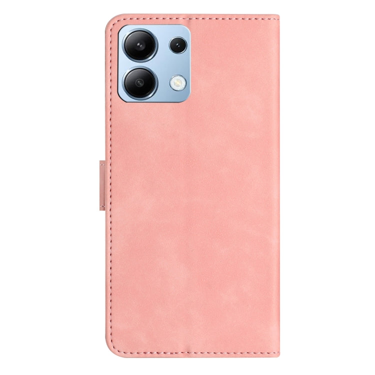 For Redmi Note 13 4G Seven Butterflies Embossed Leather Phone Case