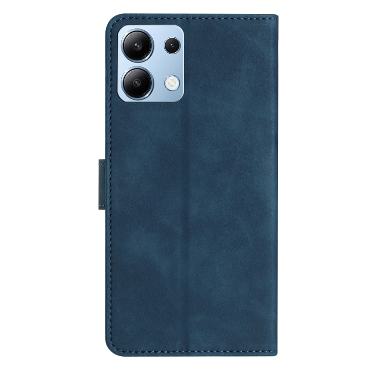 For Redmi Note 13 4G Seven Butterflies Embossed Leather Phone Case