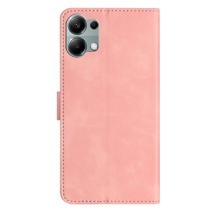 For Redmi Note 13 Pro 4G Seven Butterflies Embossed Leather Phone Case