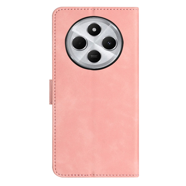 For Redmi 14C 4G Seven Butterflies Embossed Leather Phone Case