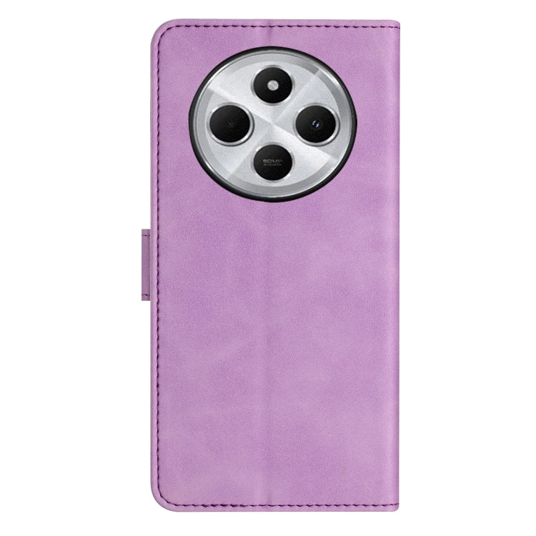 For Redmi 14C 4G Seven Butterflies Embossed Leather Phone Case