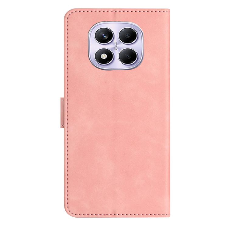 For Redmi Note 14 Pro 4G Seven Butterflies Embossed Leather Phone Case