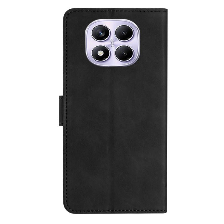 For Redmi Note 14 Pro 4G Seven Butterflies Embossed Leather Phone Case