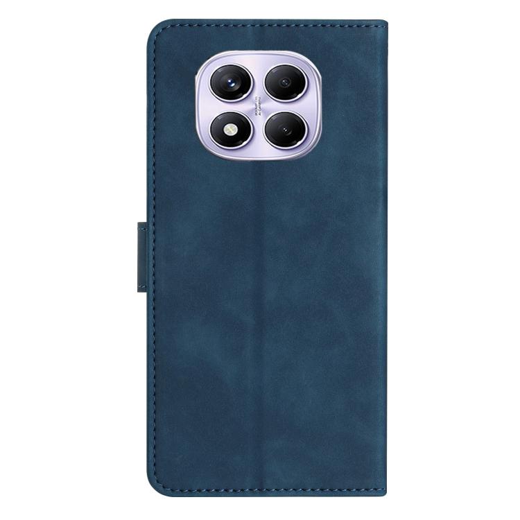 For Redmi Note 14 Pro 4G Seven Butterflies Embossed Leather Phone Case