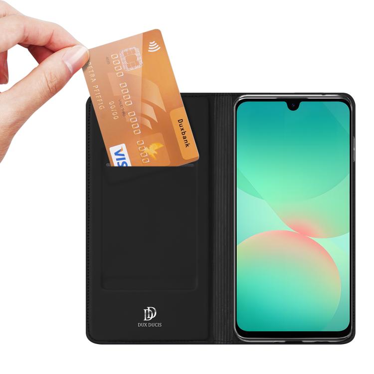 For Galaxy A27 5G DUX DUCIS Skin Pro Series Flip Leather Phone Case
