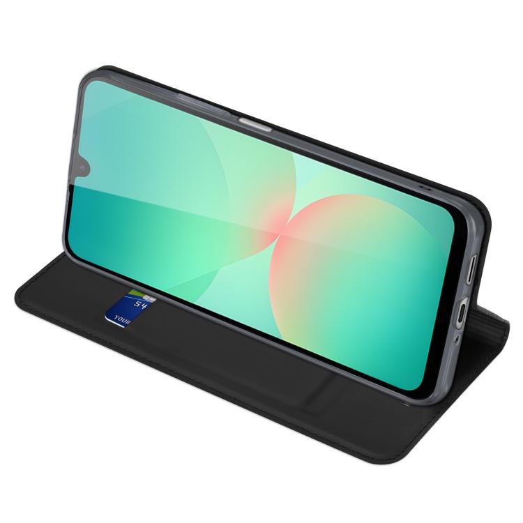 For Galaxy A27 5G DUX DUCIS Skin Pro Series Flip Leather Phone Case