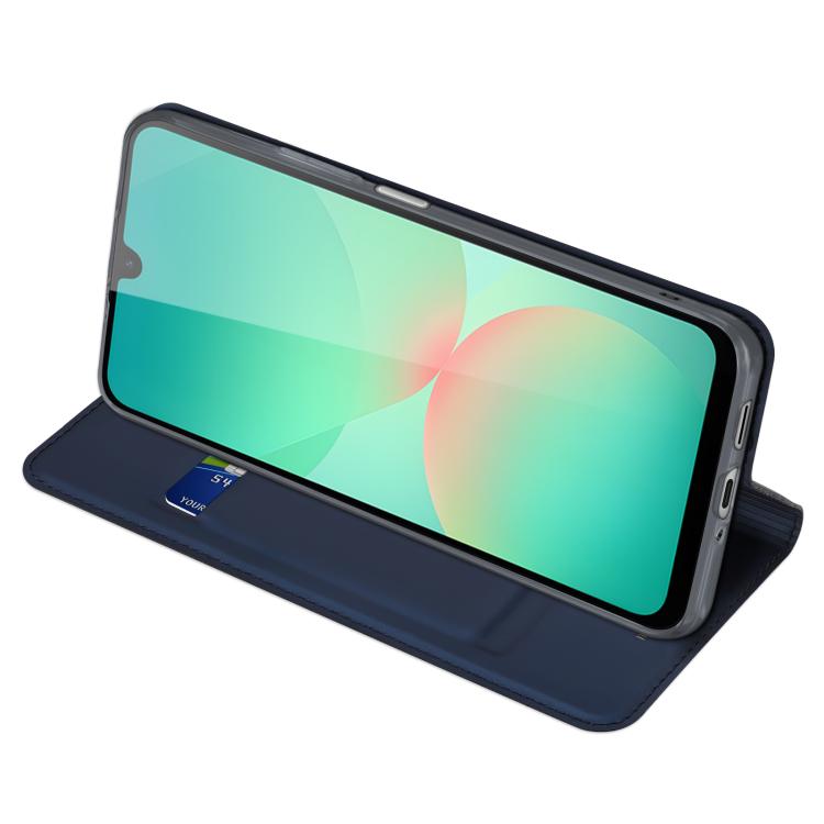 For Galaxy A27 5G DUX DUCIS Skin Pro Series Flip Leather Phone Case