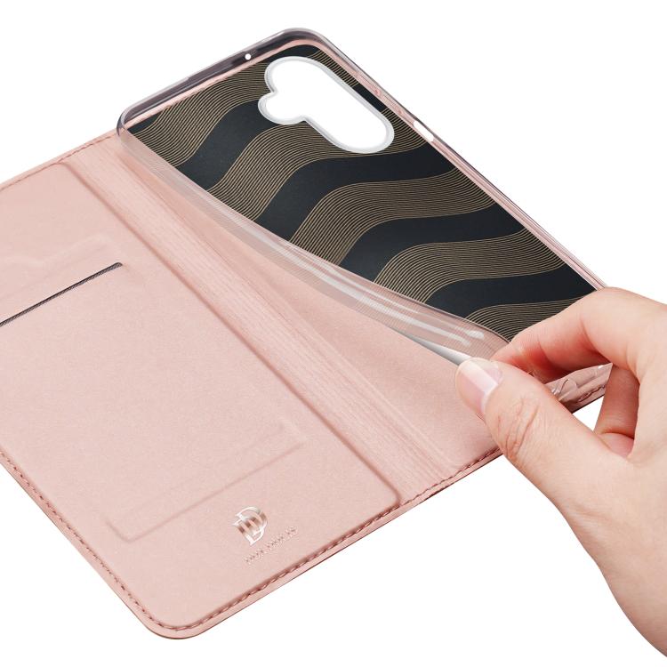 For Galaxy A27 5G DUX DUCIS Skin Pro Series Flip Leather Phone Case
