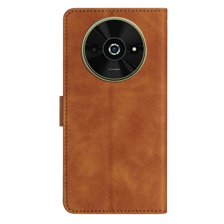 For Xiaomi Poco C61 Seven Butterflies Embossed Leather Phone Case