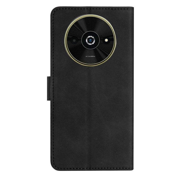 For Xiaomi Poco C61 Seven Butterflies Embossed Leather Phone Case
