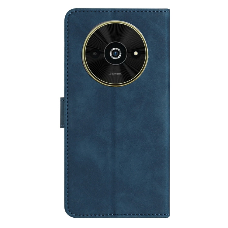 For Xiaomi Poco C61 Seven Butterflies Embossed Leather Phone Case