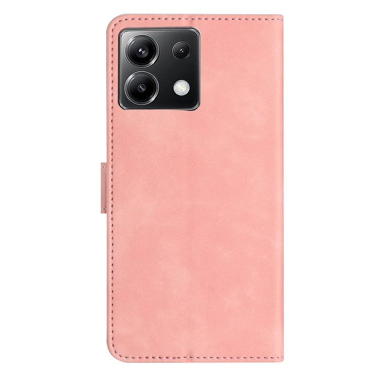 For Xiaomi Poco X6 Seven Butterflies Embossed Leather Phone Case