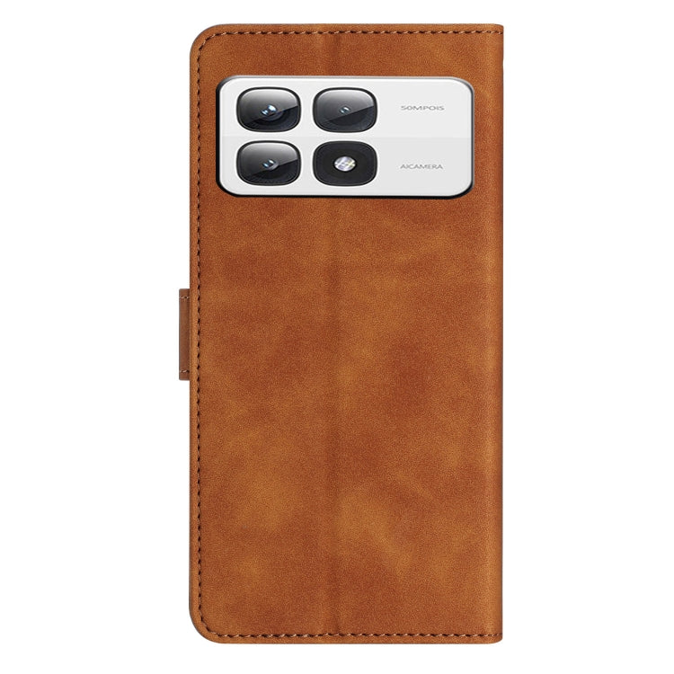 For Xiaomi 14T Pro Seven Butterflies Embossed Leather Phone Case