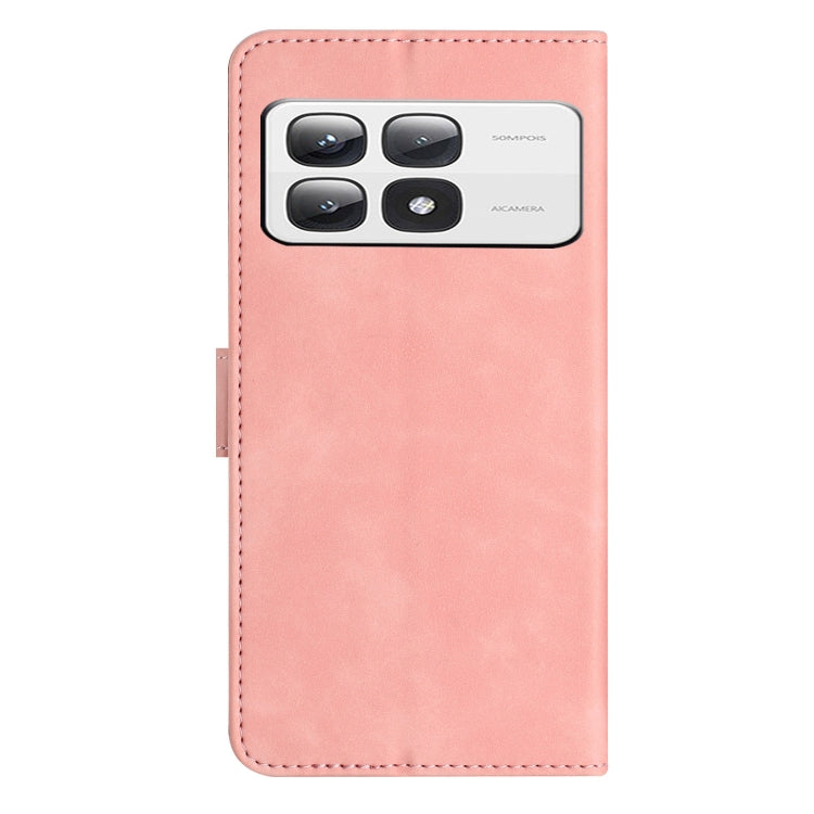 For Xiaomi 14T Pro Seven Butterflies Embossed Leather Phone Case
