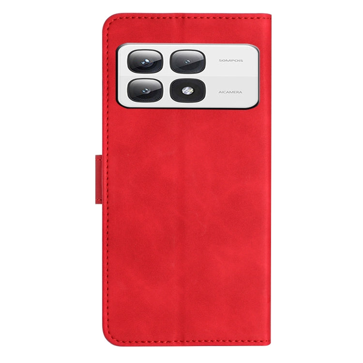 For Xiaomi 14T Pro Seven Butterflies Embossed Leather Phone Case
