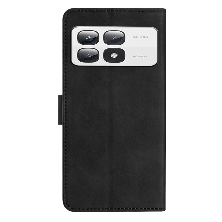 For Xiaomi 14T Pro Seven Butterflies Embossed Leather Phone Case