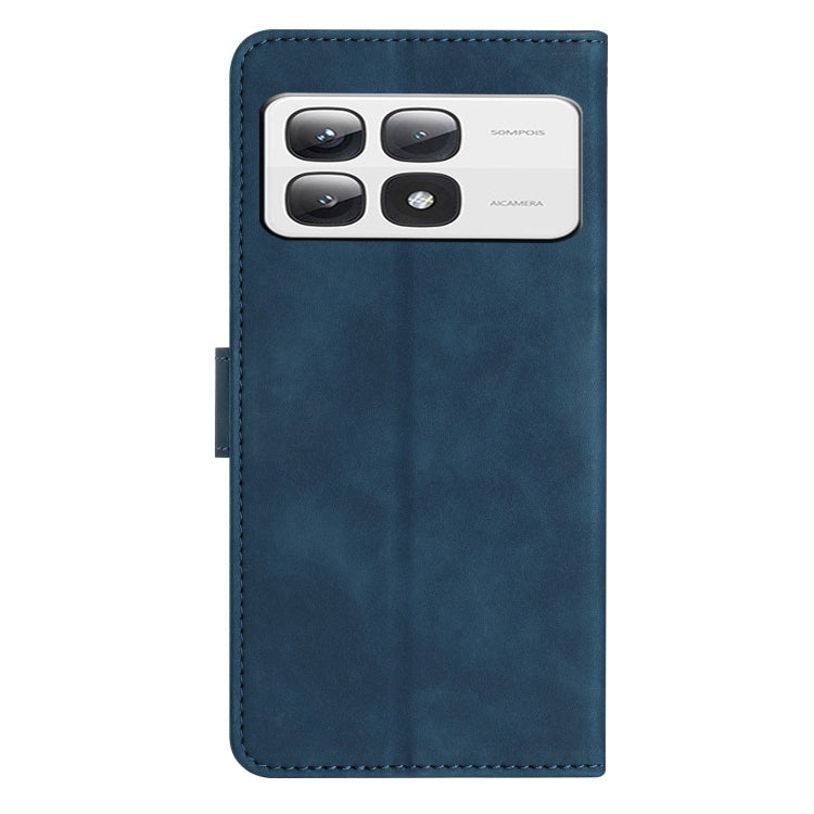 For Xiaomi 14T Pro Seven Butterflies Embossed Leather Phone Case