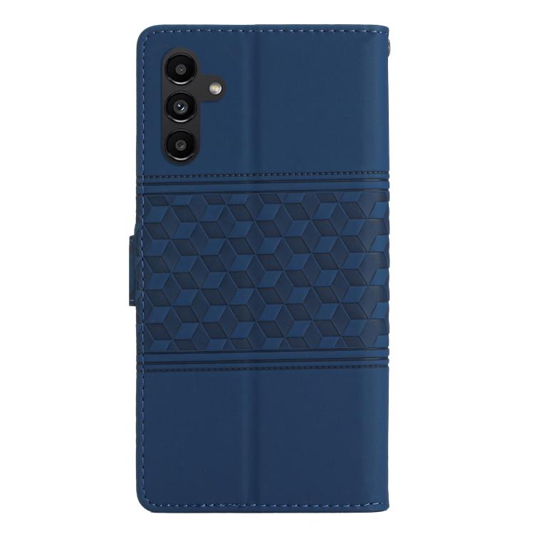 For Samsung Galaxy A17 5G Diamond Embossed Skin Feel Leather Phone Case